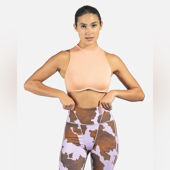 Adidas x Ivy Park - Rodeo Collection | Crop Top, Ambient Blush - Picture 1 of 10